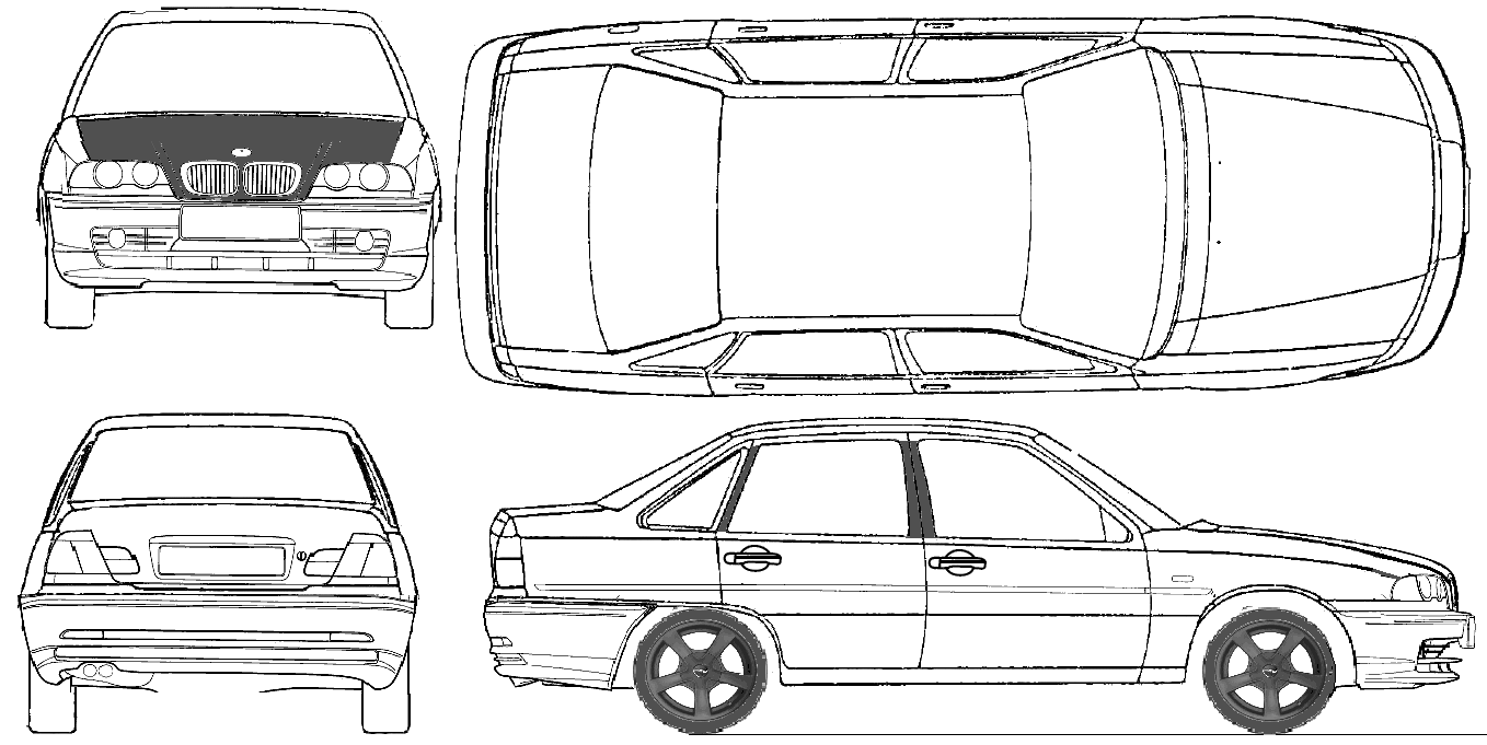 Ваз 2110 чертеж