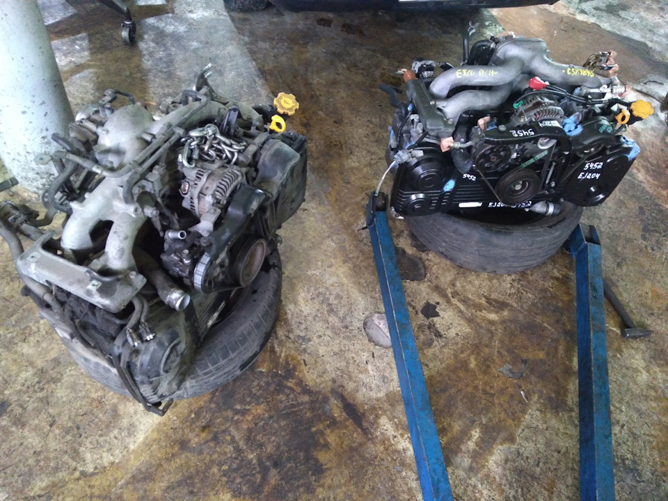 Замена мотора на Субару Импреза — Subarin на DRIVE2