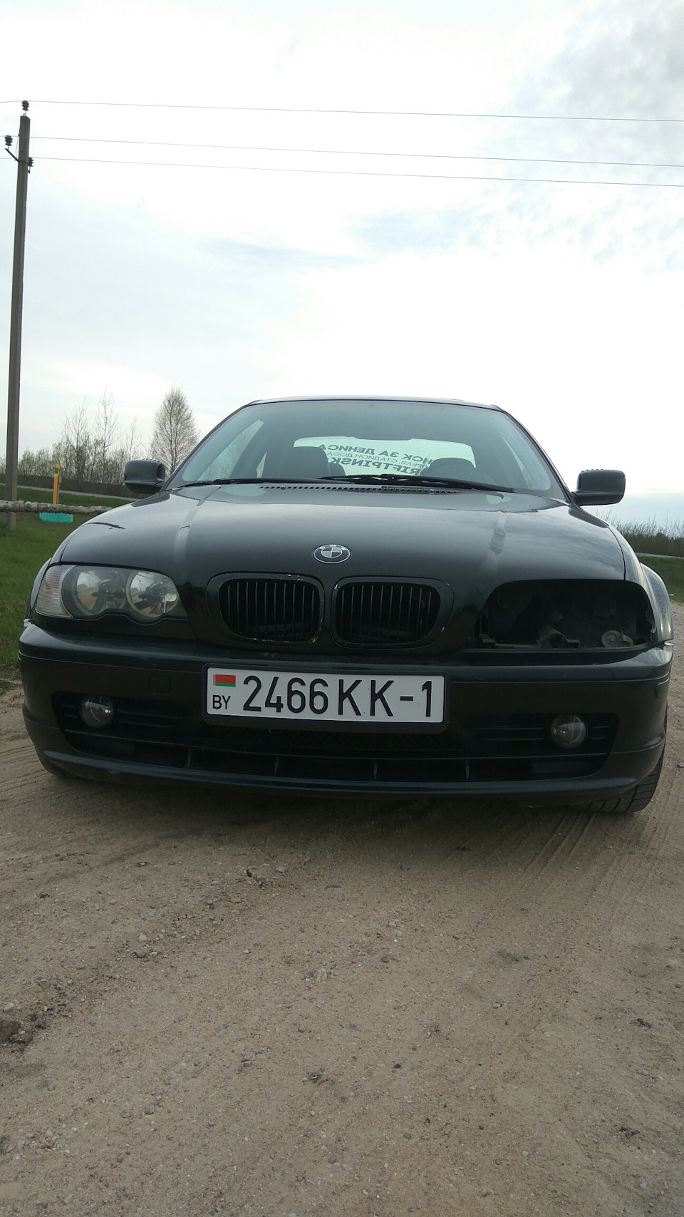 CCFL / Ангельские глазки — BMW 3 series Coupe (E46), 2,5 л, 2001 года ...