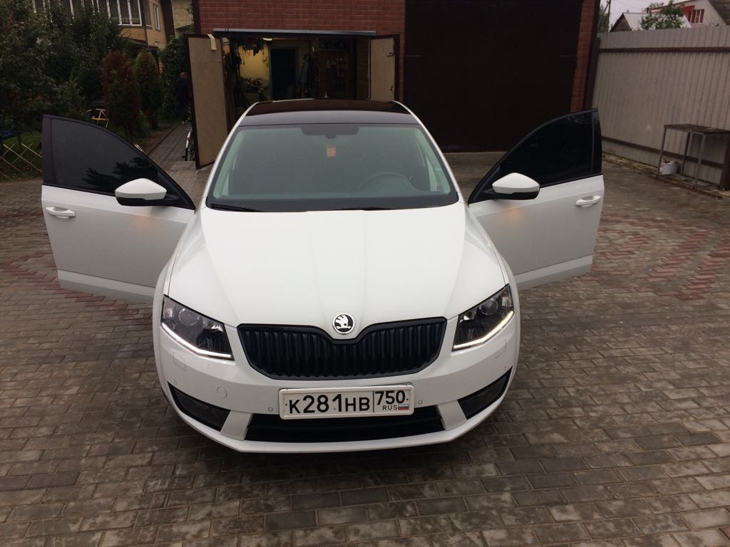 Skoda Octavia a7 White