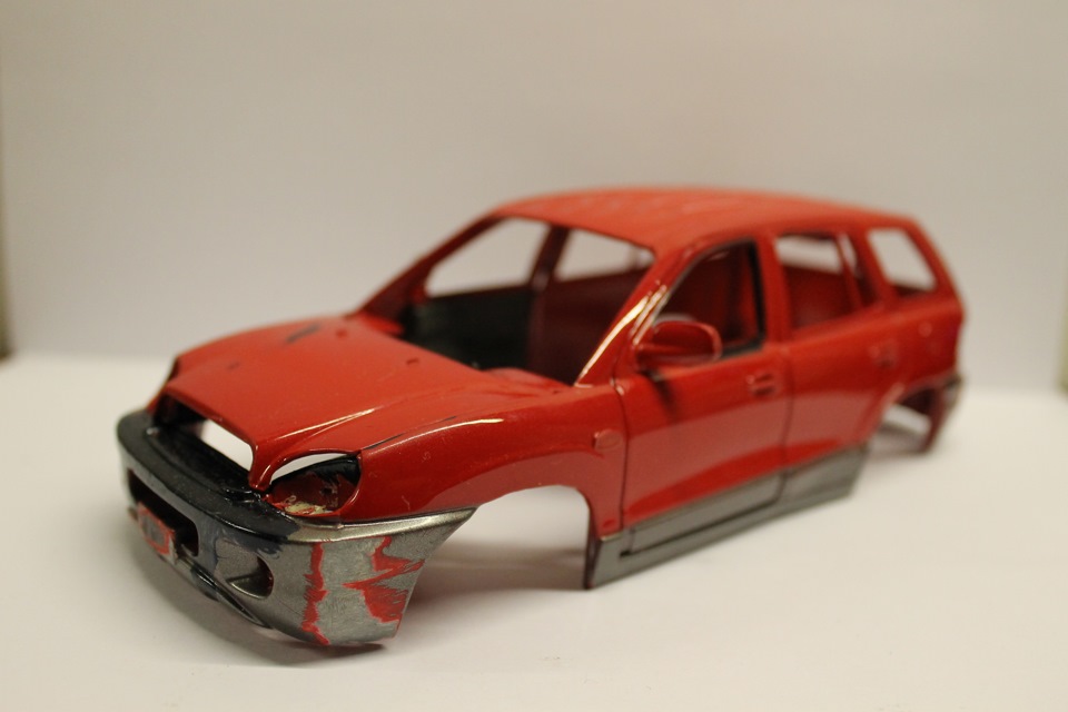 Маленький Дед Мороз — Hyundai Santa Fe (1G), 2,7 л, 2004 года | другое ...