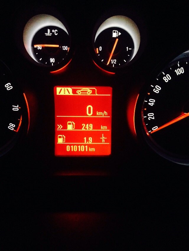 Красивые циферки сутра)) — Opel Insignia (1G), 1,8 л, 2014 года ...