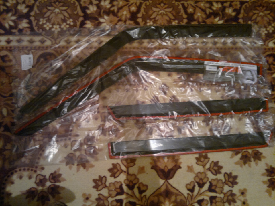 Установка дефлекторов окон и покраска в цвет. — Lada 2114, 1,5 л, 2006 ...