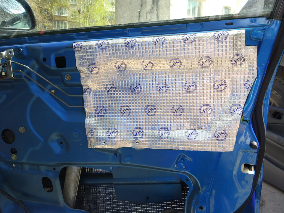 ☝Автозвук #2. Знаю теперь: как проклеить двери. — Mitsubishi Galant (8G ...