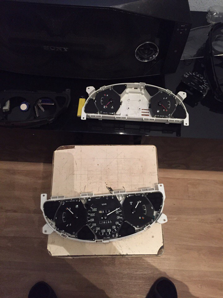 Замена одометра(спидометра), новая приборная панель — новый пробег ...