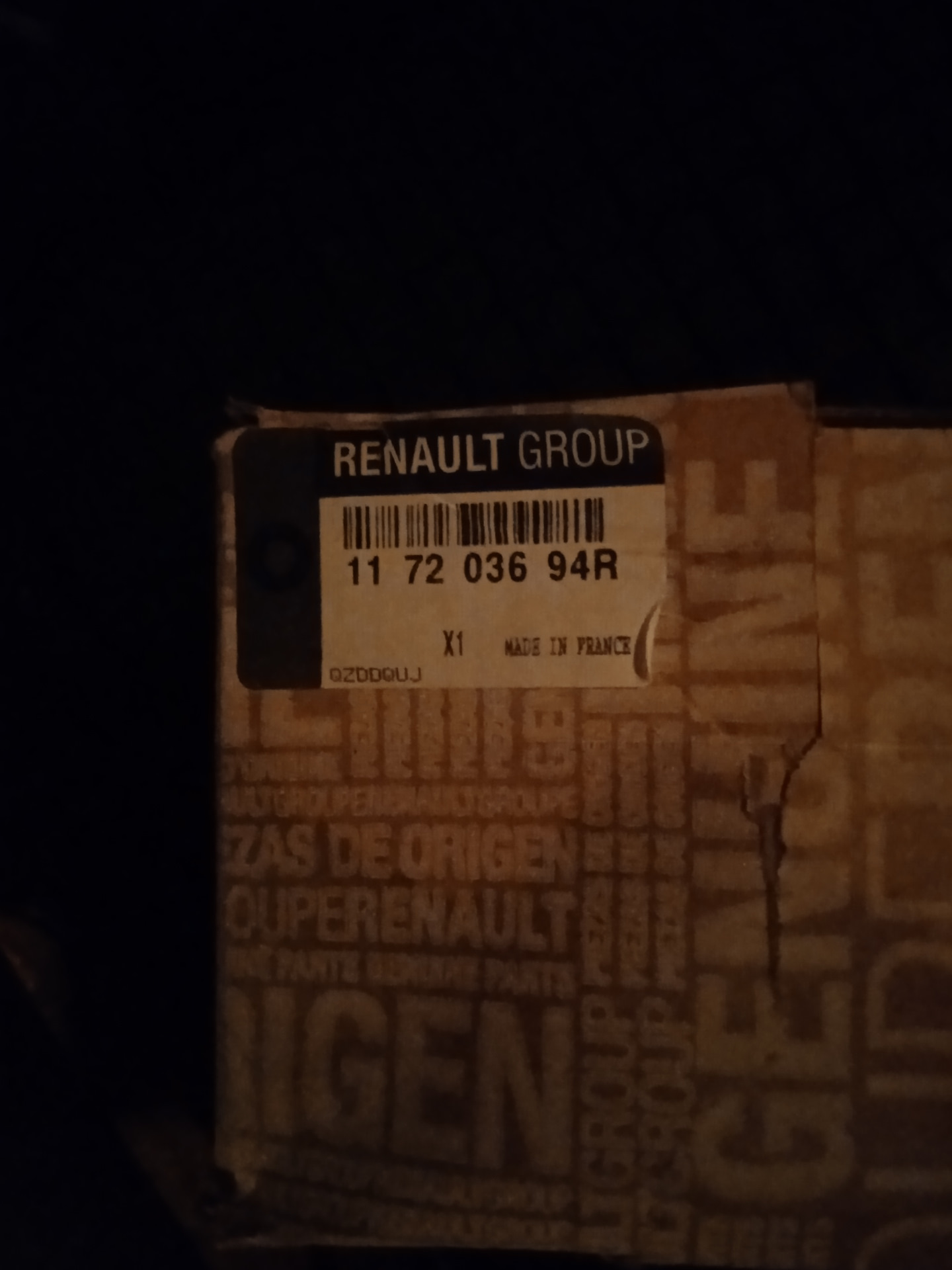 ТО-12.1 Замена ремня генератора — Renault Megane II, 1,6 л, 2006 года ...