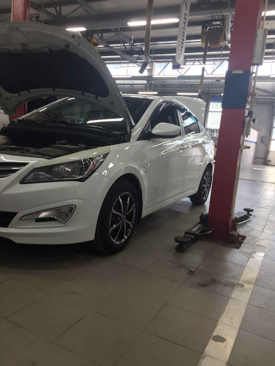 Бесплатная диагностика по 36 пунктам — Hyundai Solaris, 1,6 л, 2016 ...