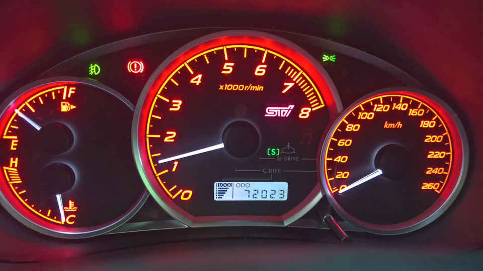 Режимы Si-Drive переключаются. — Subaru Forester (SH)