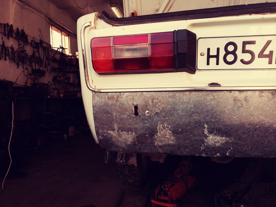 Задний фартук) — Lada 21065, 1,6 л, 1993 года | своими руками | DRIVE2