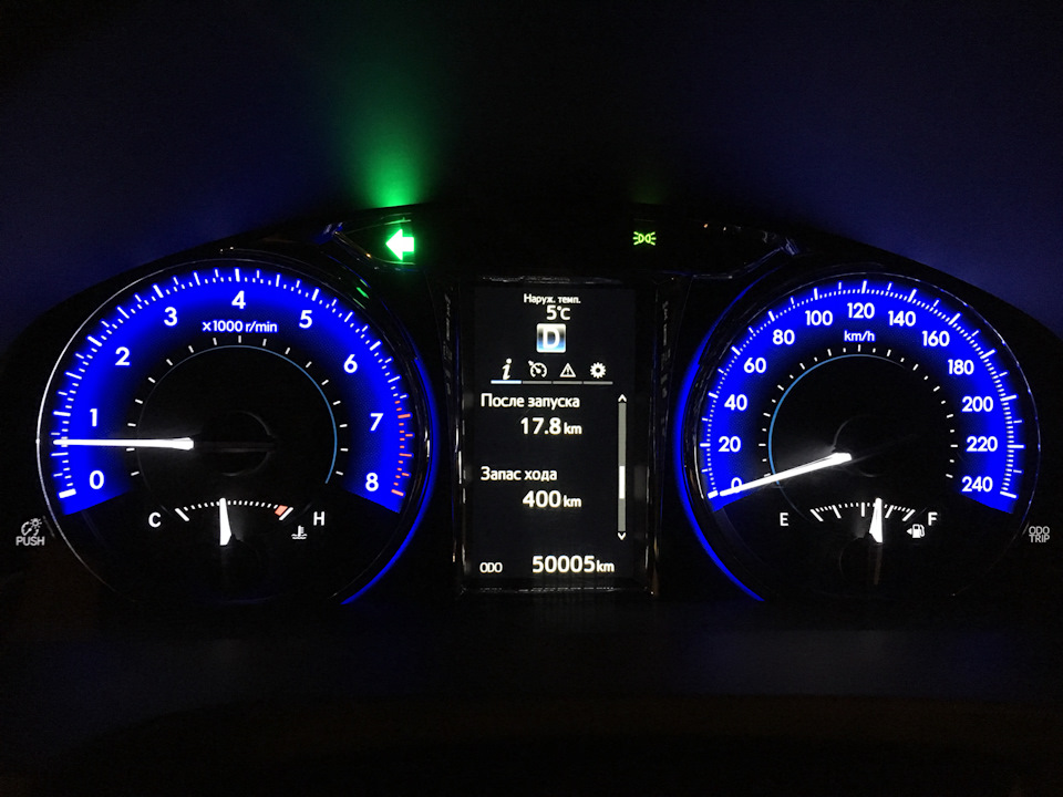 Расход топлива 2-х литровая Камри — Toyota Camry (XV50), 2 л, 2016 года ...