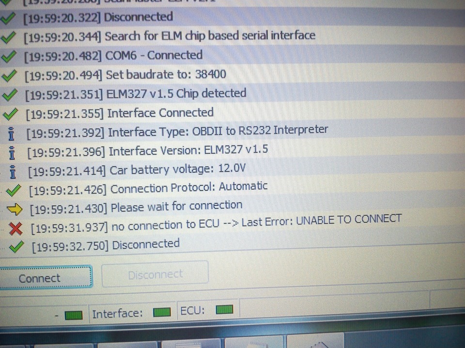 Капитан ELM327 против ДжекиЧана! Или Облом. — Lada Приора седан, 1,6 л ...