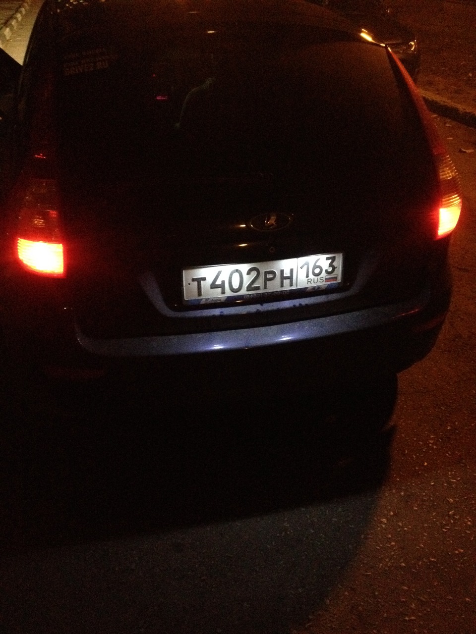 поменял свет! — Lada Калина Хэтчбек (2G), 1,6 л, 2013 года ...
