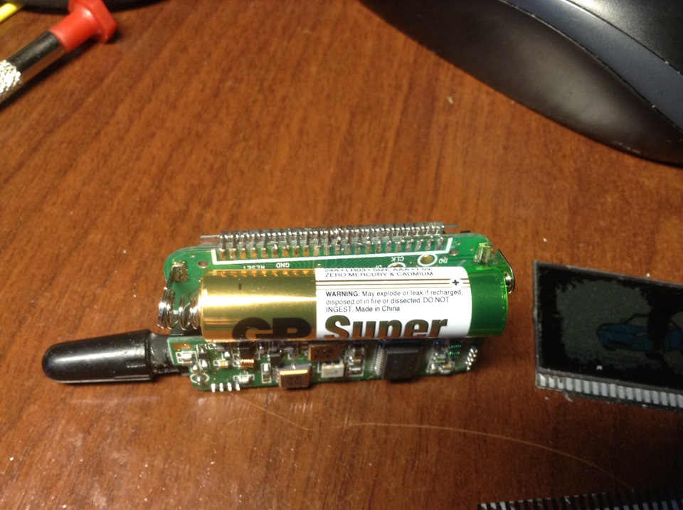 Замена дисплея на брелке сигнализации Starline А6 — Skoda Rapid (1G), 1 ...