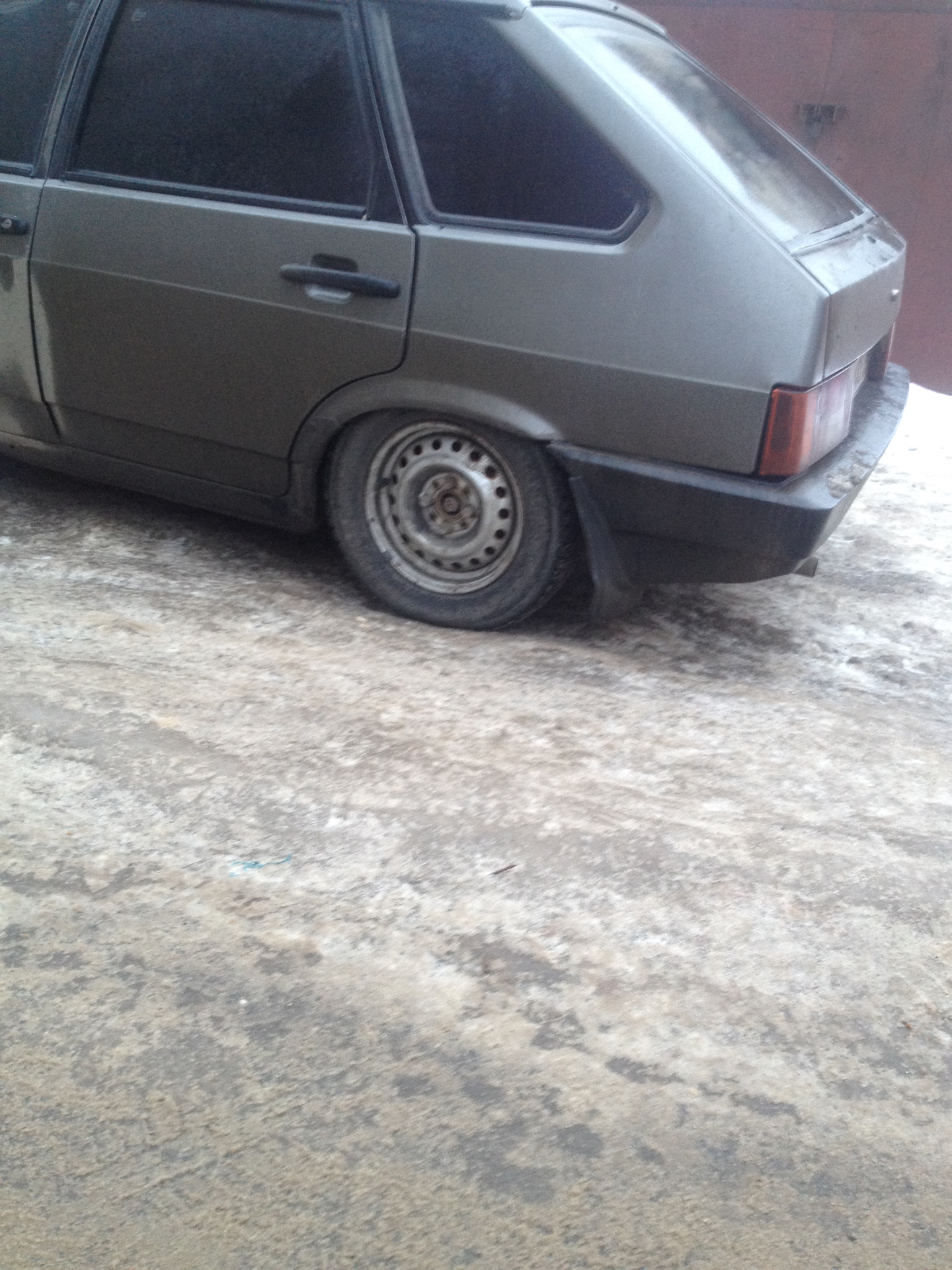 Ваз 2109 не много посадки — Lada 21093, 1,6 л, 1992 года | фотография ...