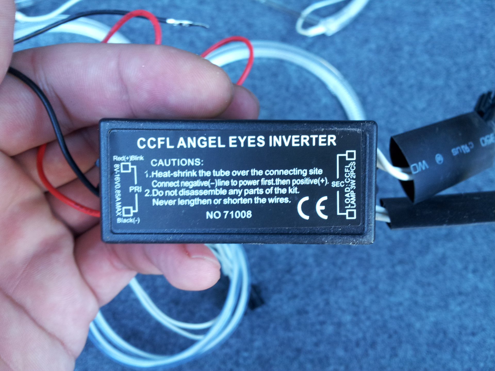 Ccfl angel eyes inverter схема