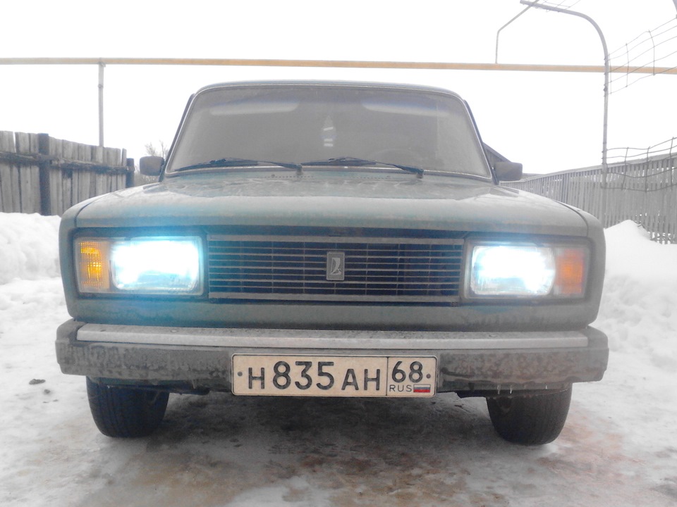 Ксенон 6000 кельвинов — Lada 21054, 1,5 л, 2005 года | электроника | DRIVE2