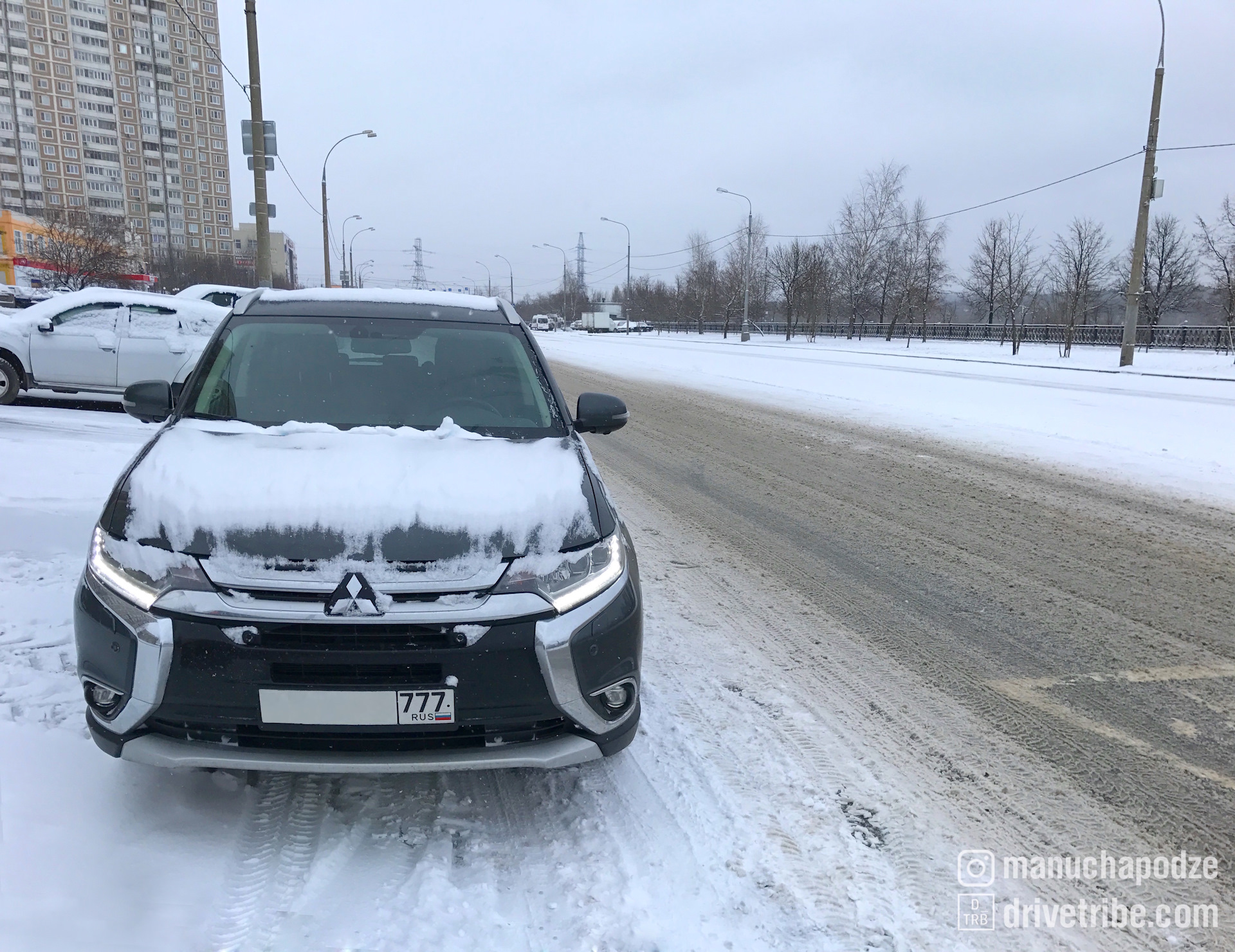 Особенности эксплуатации Mitsubishi Outlander зимой — Mitsubishi Outlander  (3G), 2,4 л, 2017 года | наблюдение | DRIVE2