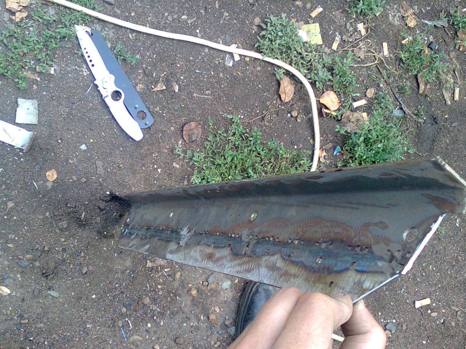 Рамка радиатора закончена — Lada 2108, 1,3 л, 1994 года | кузовной ...