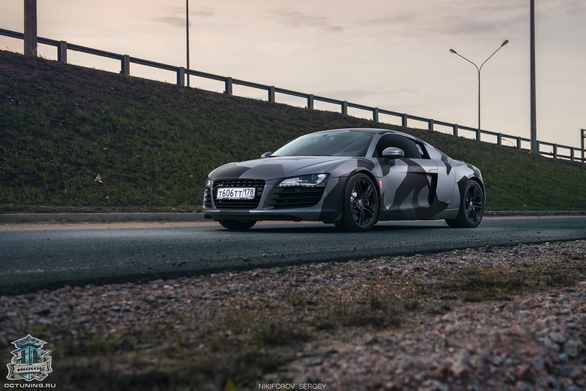 Audi r8 Wrap Design