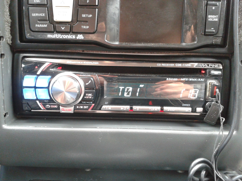 Переход на процессорную магнитолу. — Lada 21124, 1,6 л, 2007 года ...