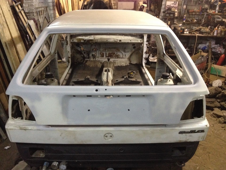 Борьба с хлопушкой part 1 — Volkswagen Golf Mk2, 1,6 л, 1991 года ...