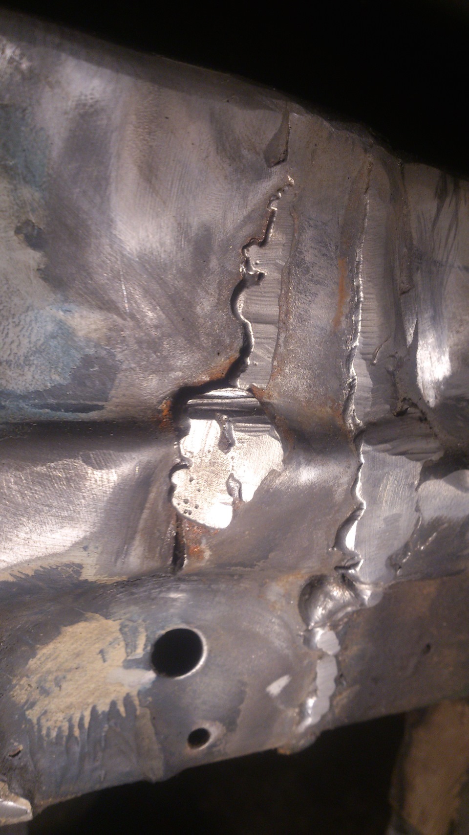 Первый кузовной ремонт — Mercedes-Benz 190 (W201), 2,3 л, 1989 года ...