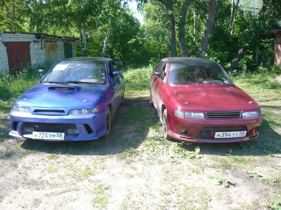 Пофоткался с Лада 2112 цвет"франкония" — LADA 21102, 1,5 л., 2000 года ...