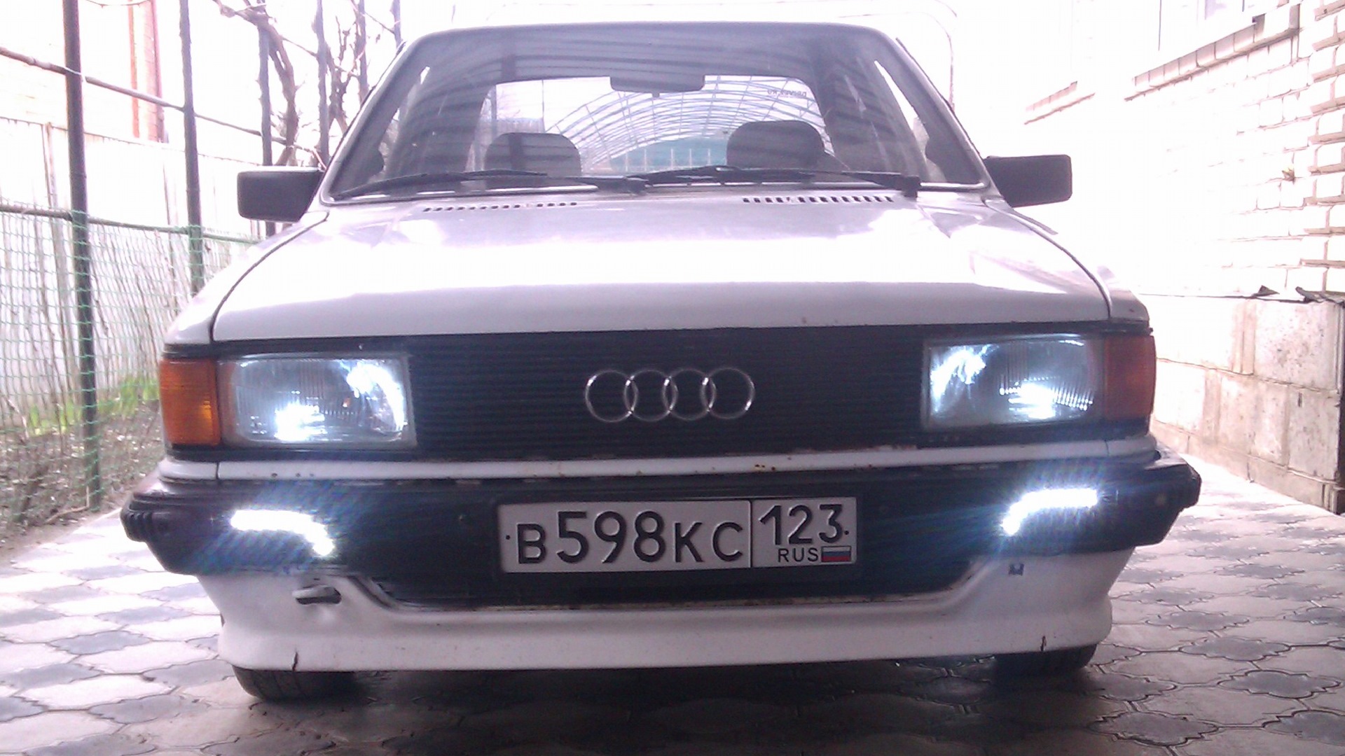 Audi 80 коды краски