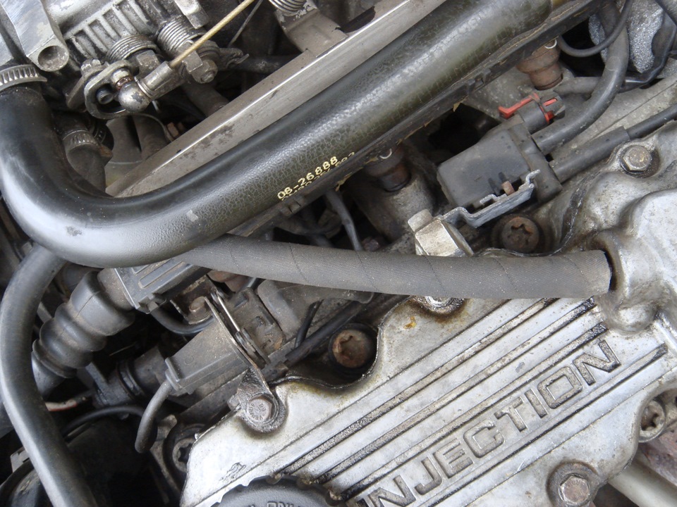 Тяга дворника. Шланги и как удалить наклейку! — Opel Vectra A, 2 л ...