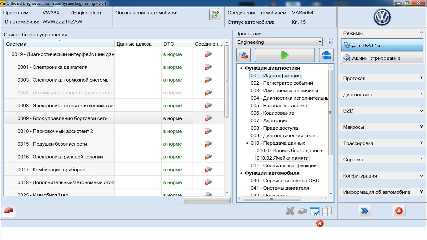Режим диагностики. Одис измеряемые величины. Право доступа ODIS блок 0008. Право доступа Одис. VW 9блок адаптация.