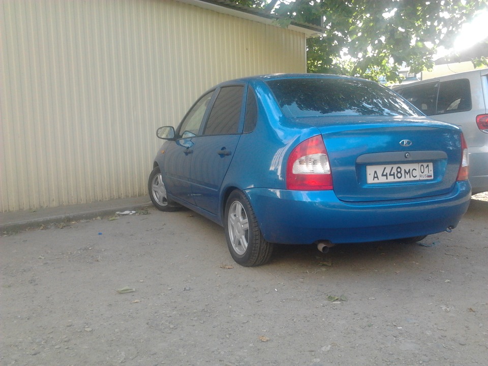 Т Т (тонировка плюс торусы) — Lada Калина седан, 1,6 л, 2007 года ...