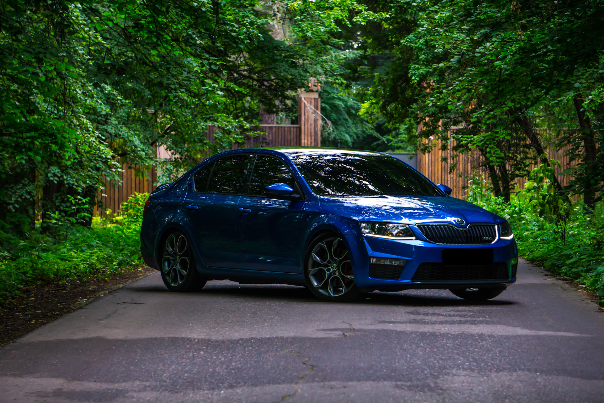 Skoda Octavia RS Green 2014