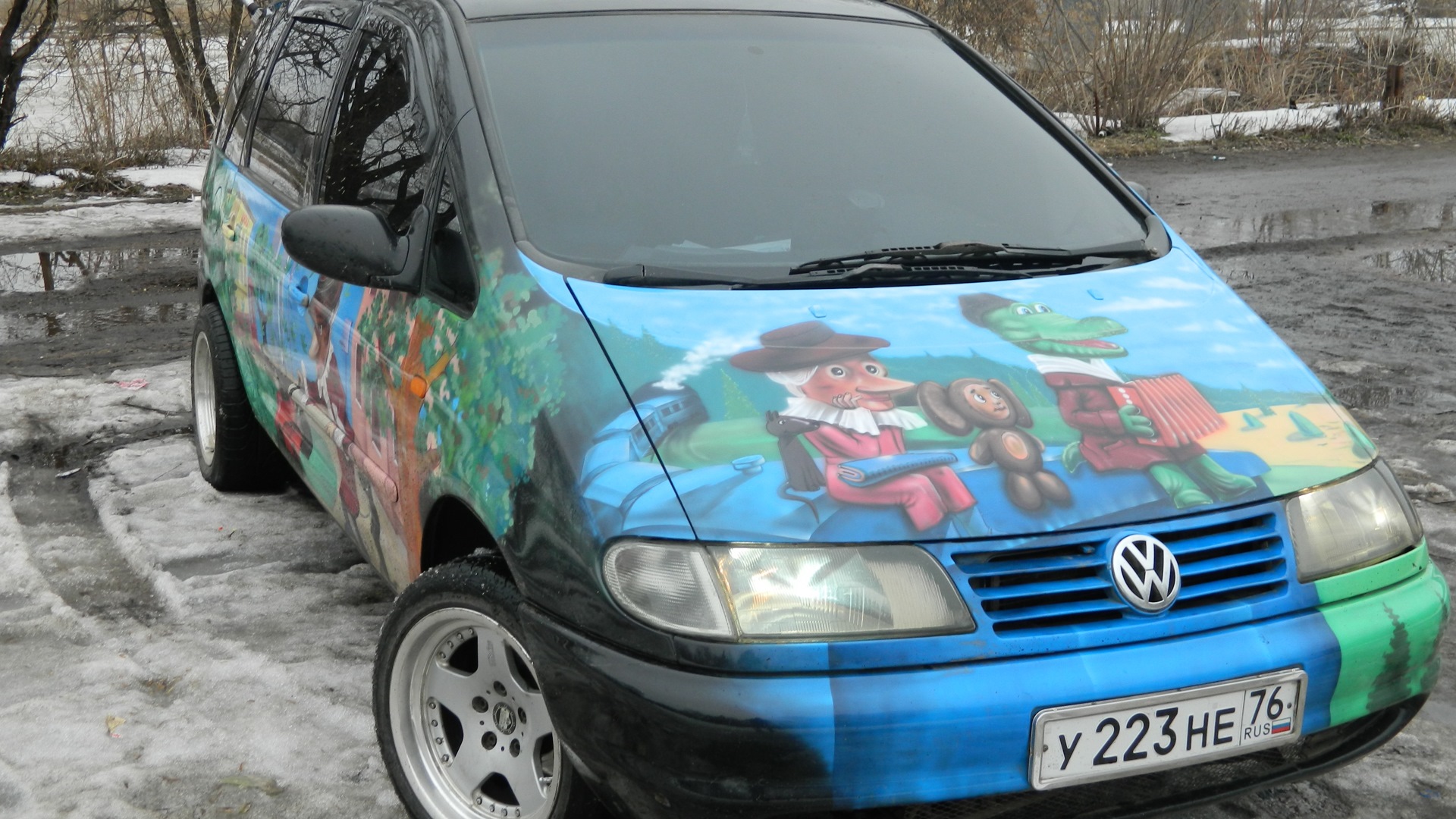 Volkswagen Sharan (1G) 2.0 дизельный 1997 | Мультик на DRIVE2