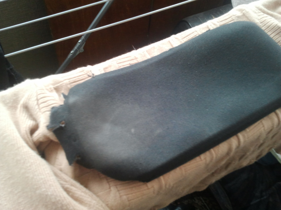 Перетяжка подлокотника кожей — Opel Zafira B, 1,8 л, 2013 года ...