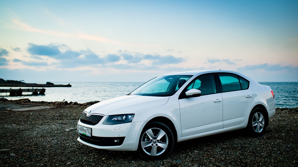 Skoda Octavia a7 White