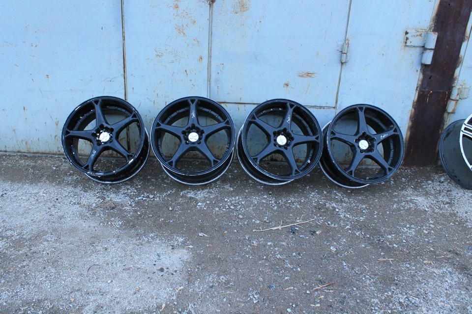 Первые дисочки R18 — Mitsubishi Lancer X, 1,8 л., 2008 года | колёсные ...