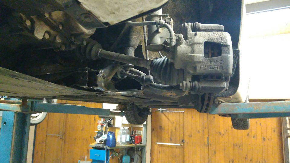 Замена сайлентблока, мойка, переобувка. — Chevrolet Aveo Sedan (1G), 1 ...
