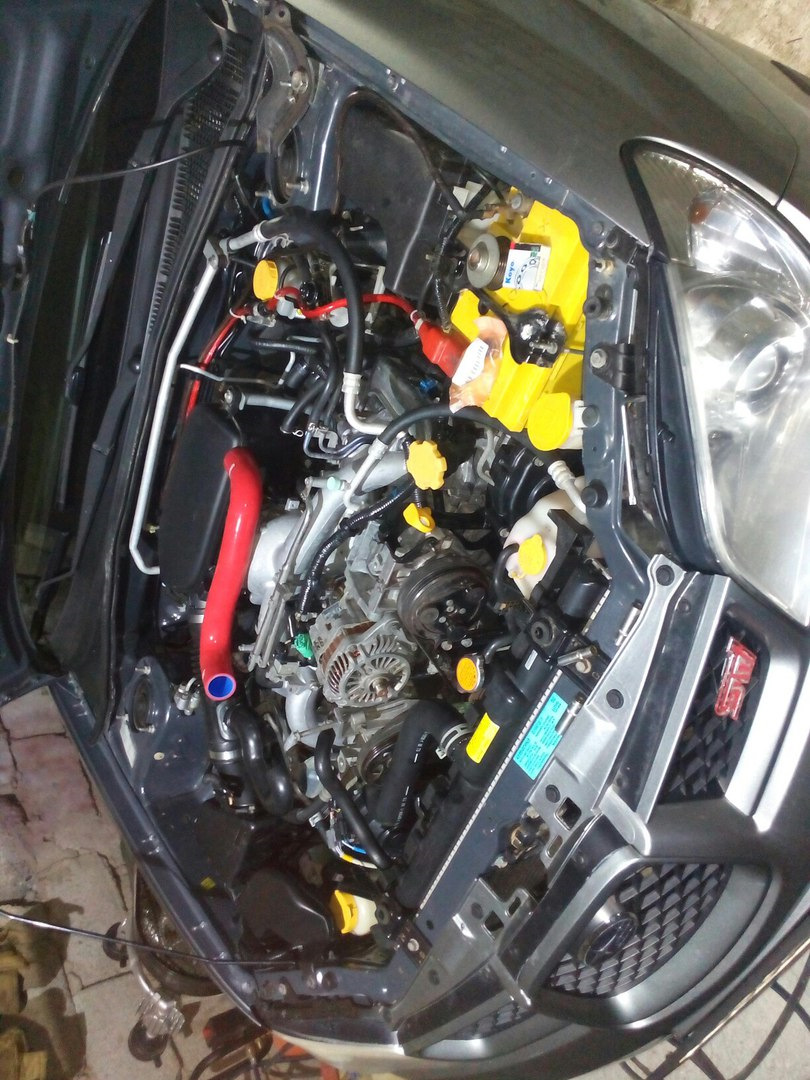 подшипники генератора — Subaru Impreza (GE, GH), 1,5 л, 2007 года ...