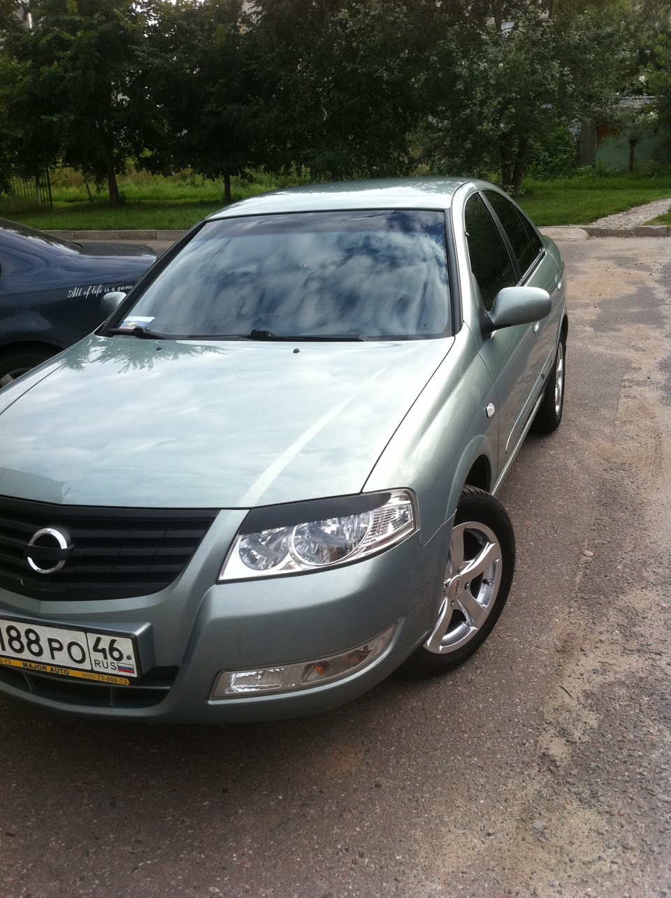 Nissan Almera Classic b10 черная