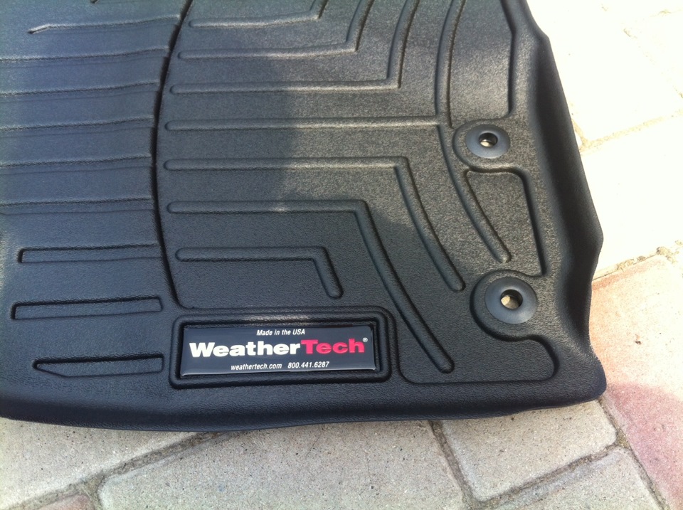 _="WeatherTech Custom Fit Front FloorLiner"=_ короче коврики =) — KIA
