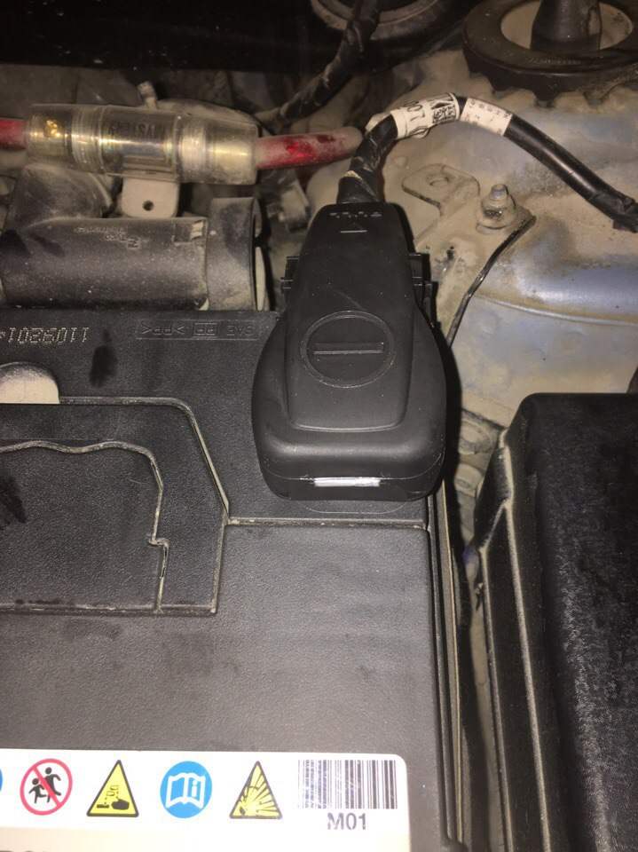Заглушка на минусовую клемму АКБ — KIA Rio (3G), 1,6 л, 2014 года ...