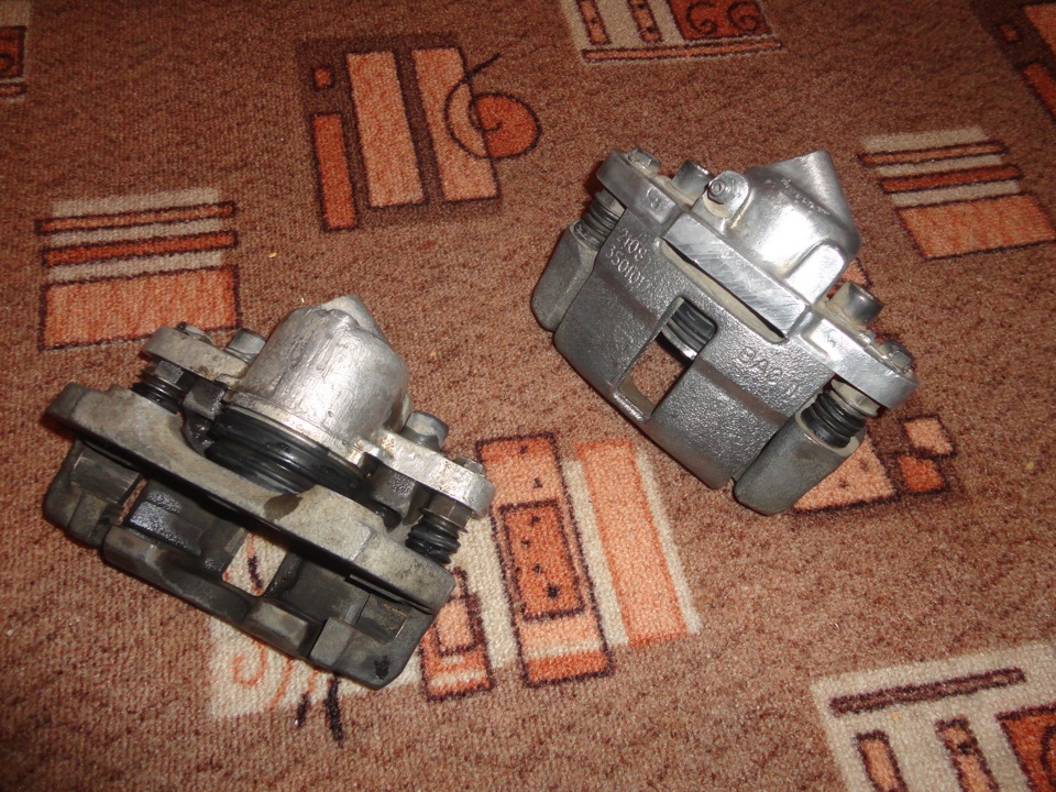 Ч.1.Тюнинг начинается с тормозов или суппорта от 2108 на классику ...