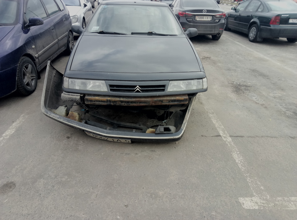 Покоцали немного — Citroen XM, 2,5 л, 1999 года | ДТП | DRIVE2