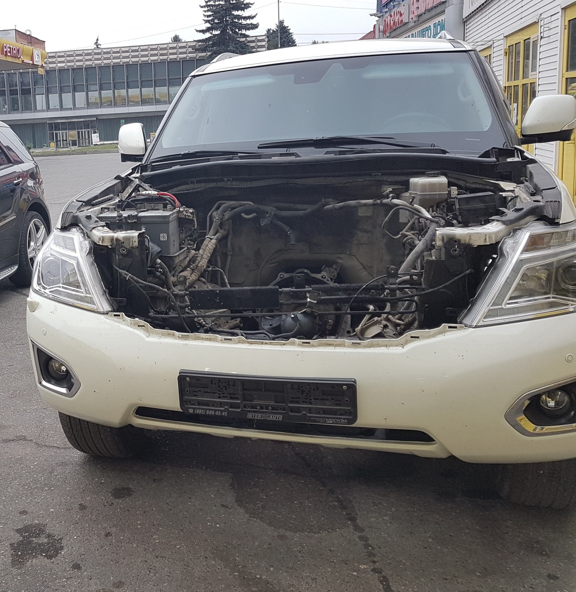 Пока что все невесело — Nissan Patrol (Y62), 5,6 л, 2012 года | визит ...