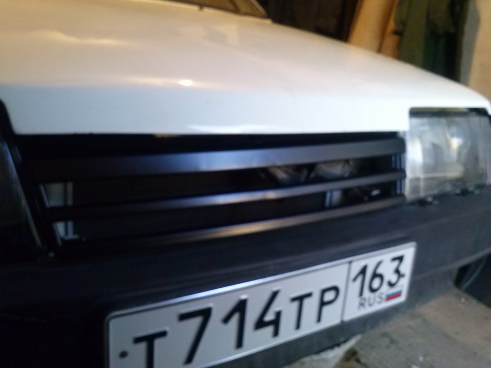Фары и решетка — Lada 2109, 1990 года | своими руками | DRIVE2
