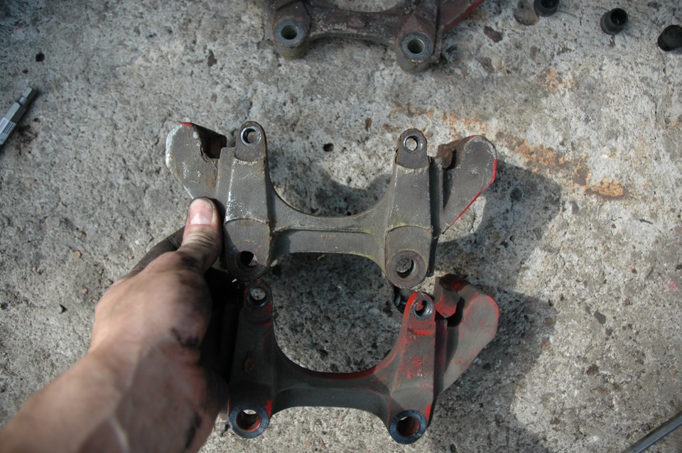 Пит-стоп (замена направляющих суппортов) — SEAT Leon FR (Mk1), 1,9 л ...