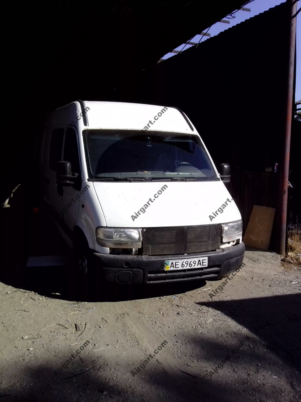 Установили пневмоподвеску на Renault Master 2001г.в — pnevmobus на DRIVE2