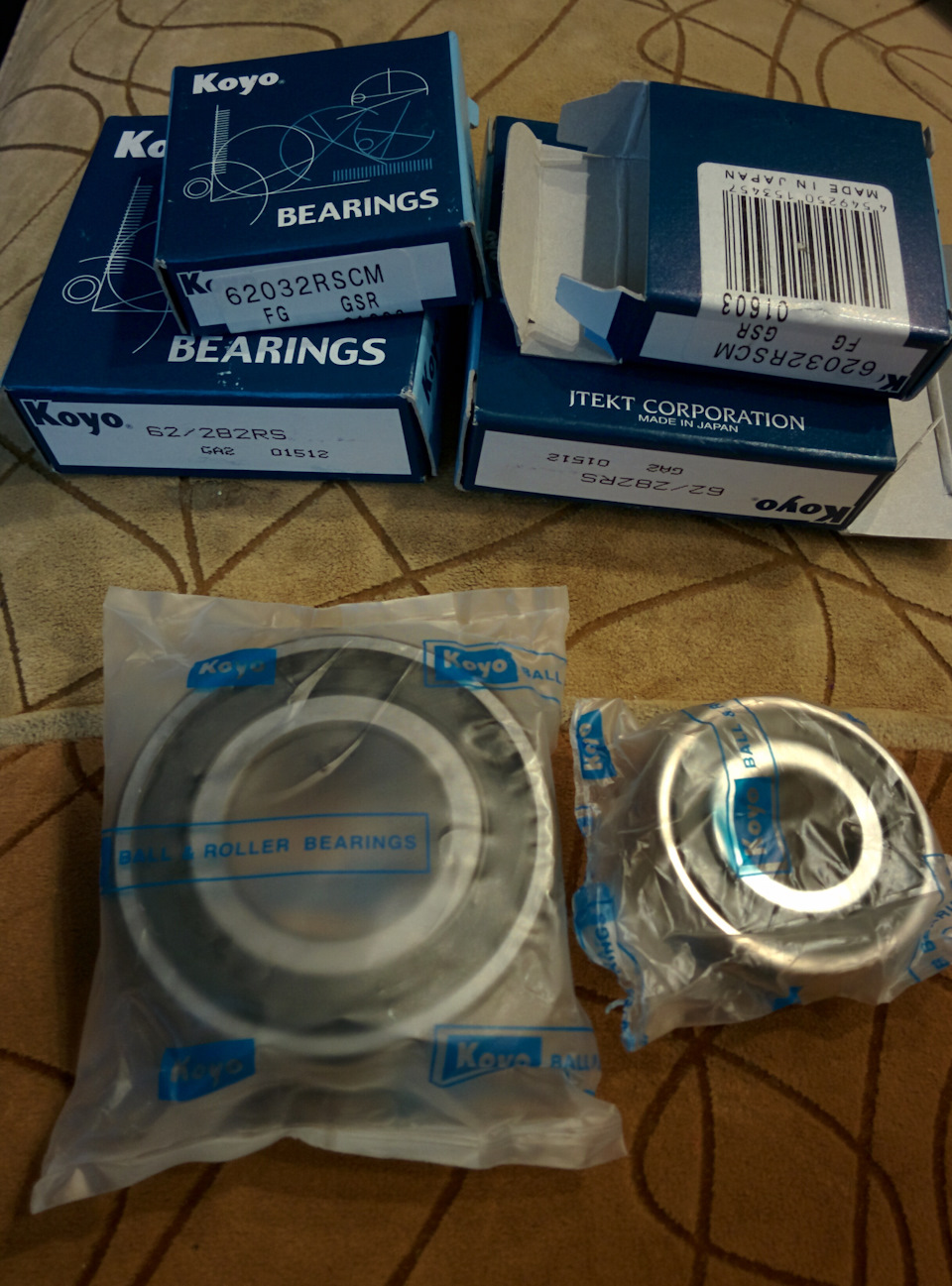 62032RSCM Подшипник универсальный KOYO | Запчасти на DRIVE2