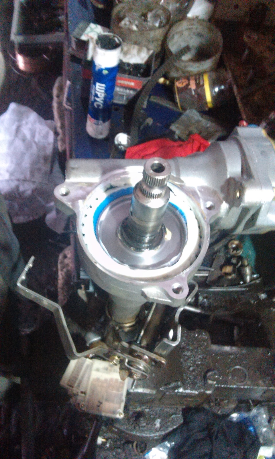 Решил вопрос со стуком в рулевой колонке! — Toyota Corolla (120), 1,4 л ...