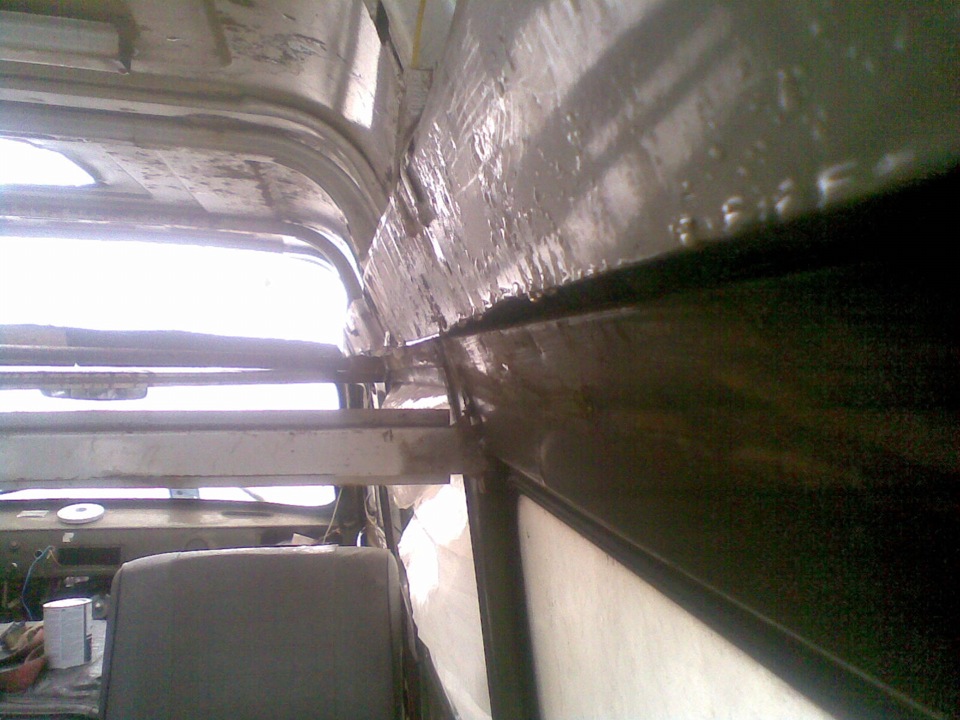 крыша от газели . начало. — УАЗ 3962, 2,7 л, 1993 года | кузовной ...